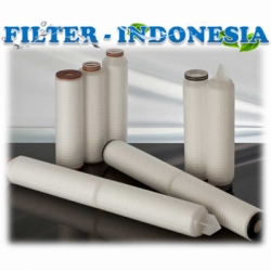 Pleated Filter Cartridge 022 micron 20 inch Filter Indonesia  medium